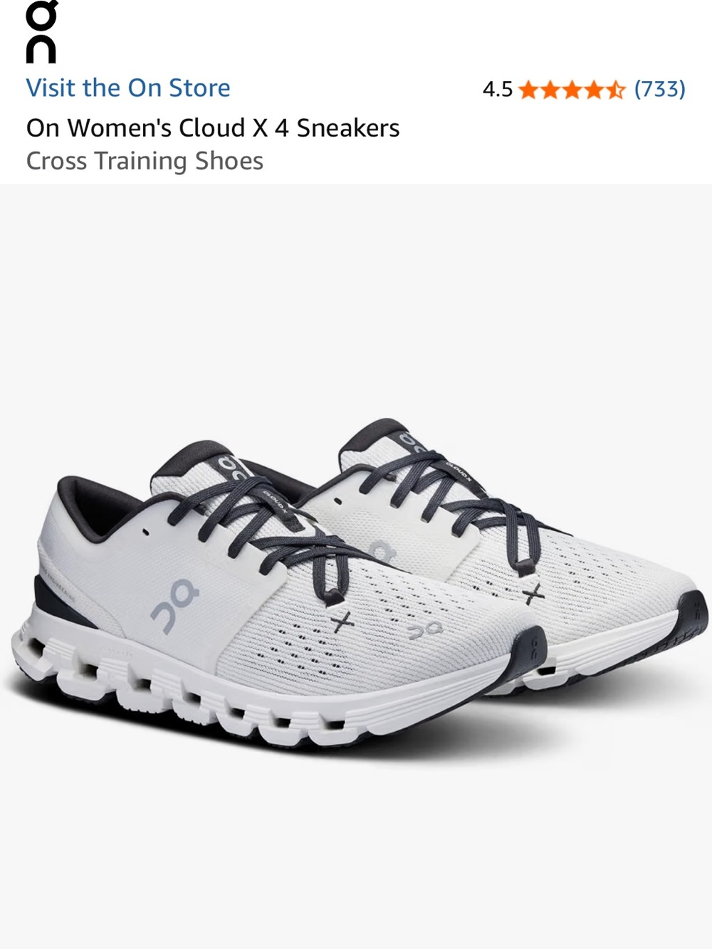 On cloud Women’s Cloud x 4 sneakers - Picture 10 of 10
